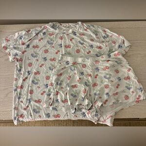 Djerf Avenue Summer Berries PJ Set XXS